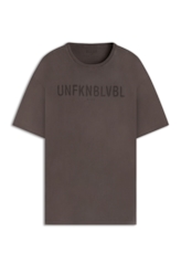 T-Shirt Rugby Washed Mirror Over Tabaco