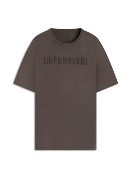 T-Shirt Rugby Washed Mirror Over Tabaco