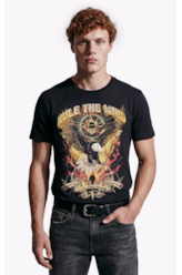 T-Shirt Rule The Wind Preto