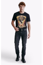 T-Shirt Rule The Wind Preto