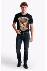 T-Shirt Rule The Wind Preto