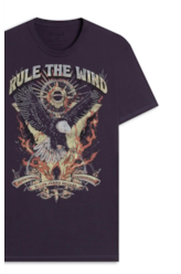 T-Shirt Rule The Wind Purple Blue
