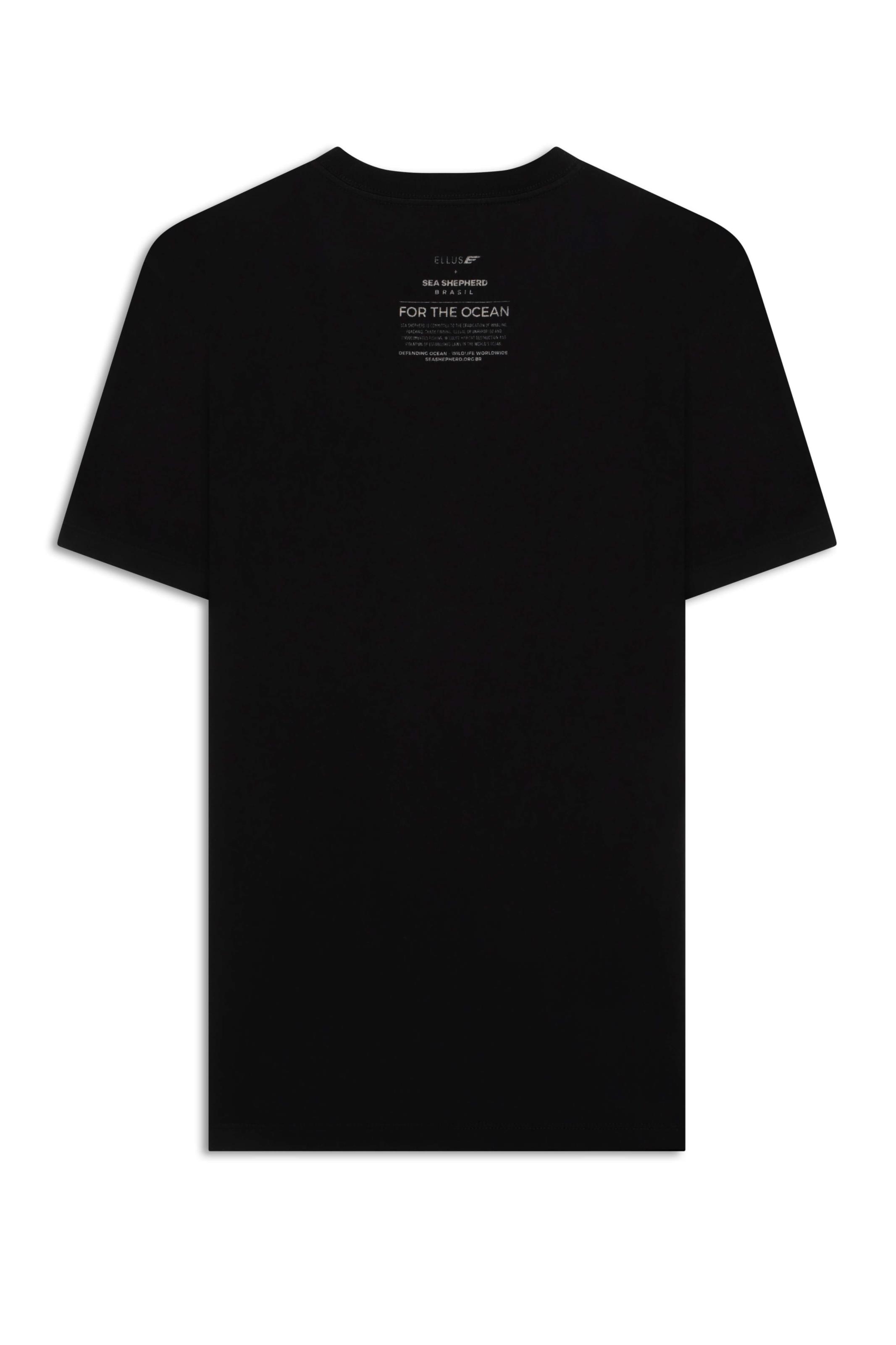T-Shirt Sea Shepherd Classic Preto