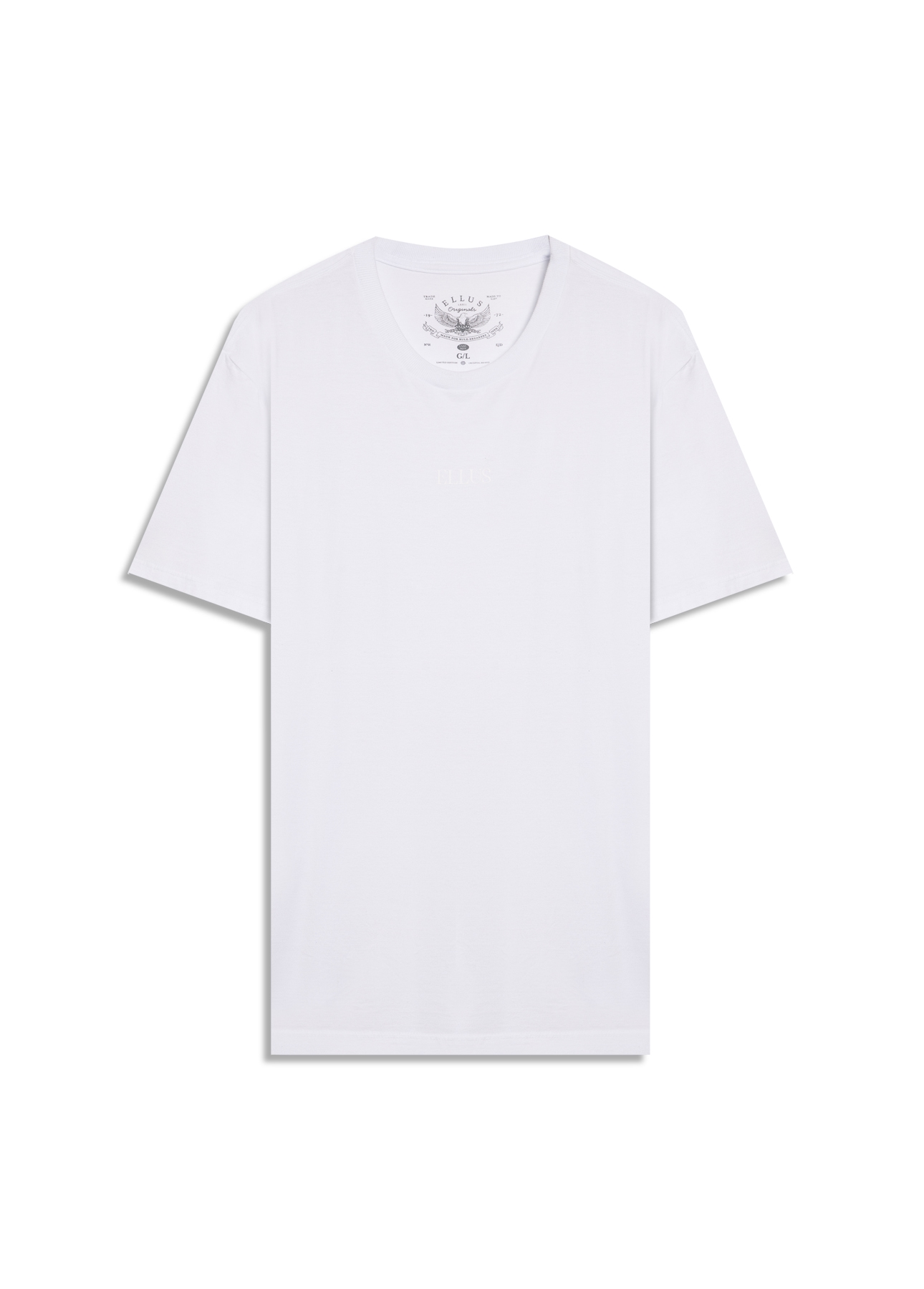 T-Shirt Serif Vinyl Branco