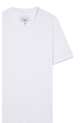 T-Shirt Serif Vinyl Branco