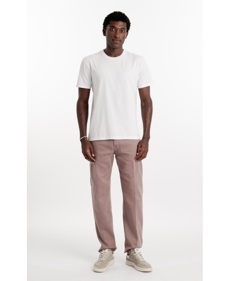 T-Shirt Serif Vinyl Branco