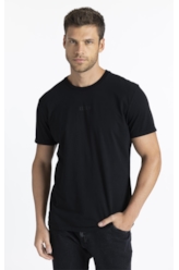 T-Shirt Serif Vinyl Preto