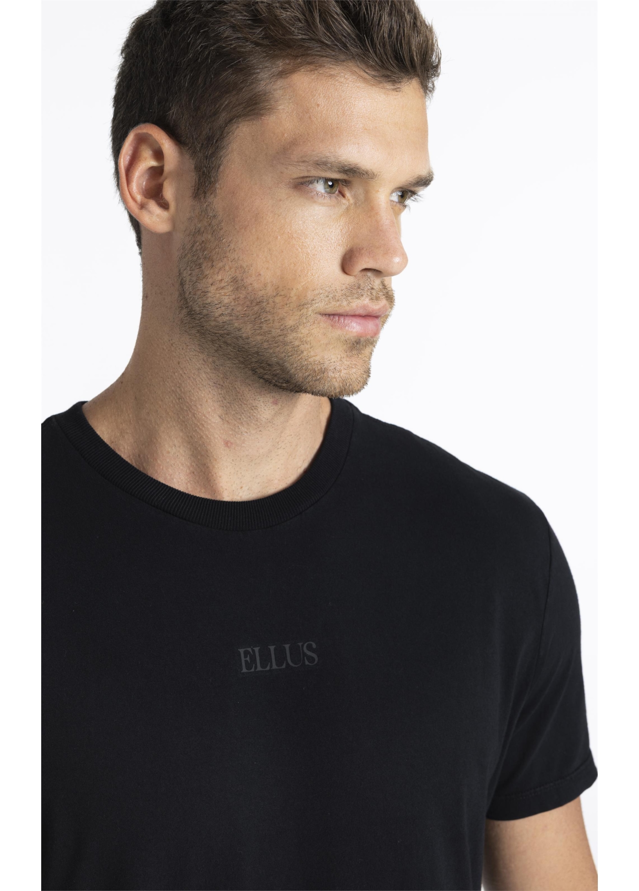 T-Shirt Serif Vinyl Preto