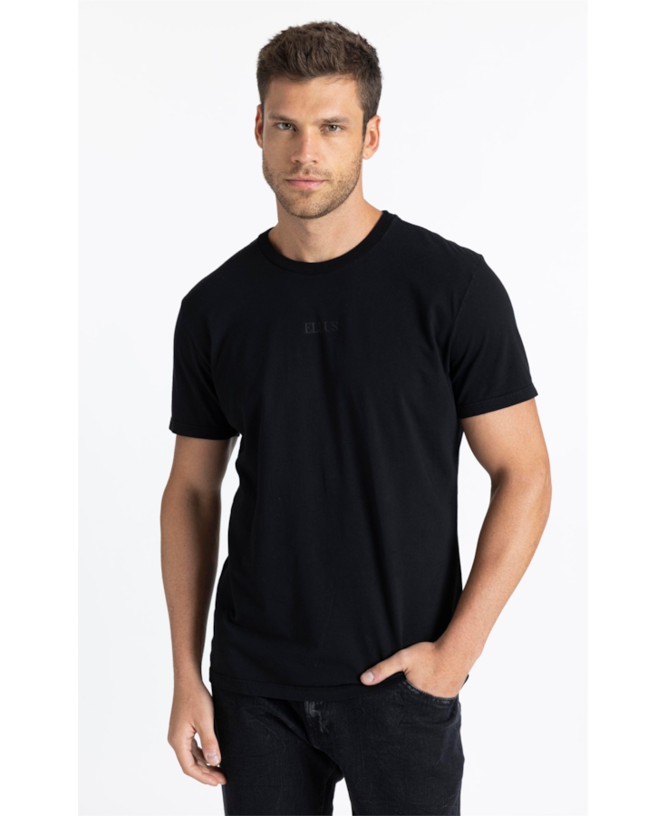 T-Shirt Serif Vinyl Preto