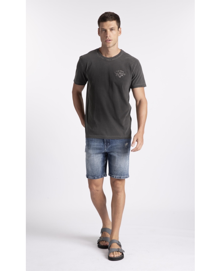 T-Shirt Side Chest Plumbo
