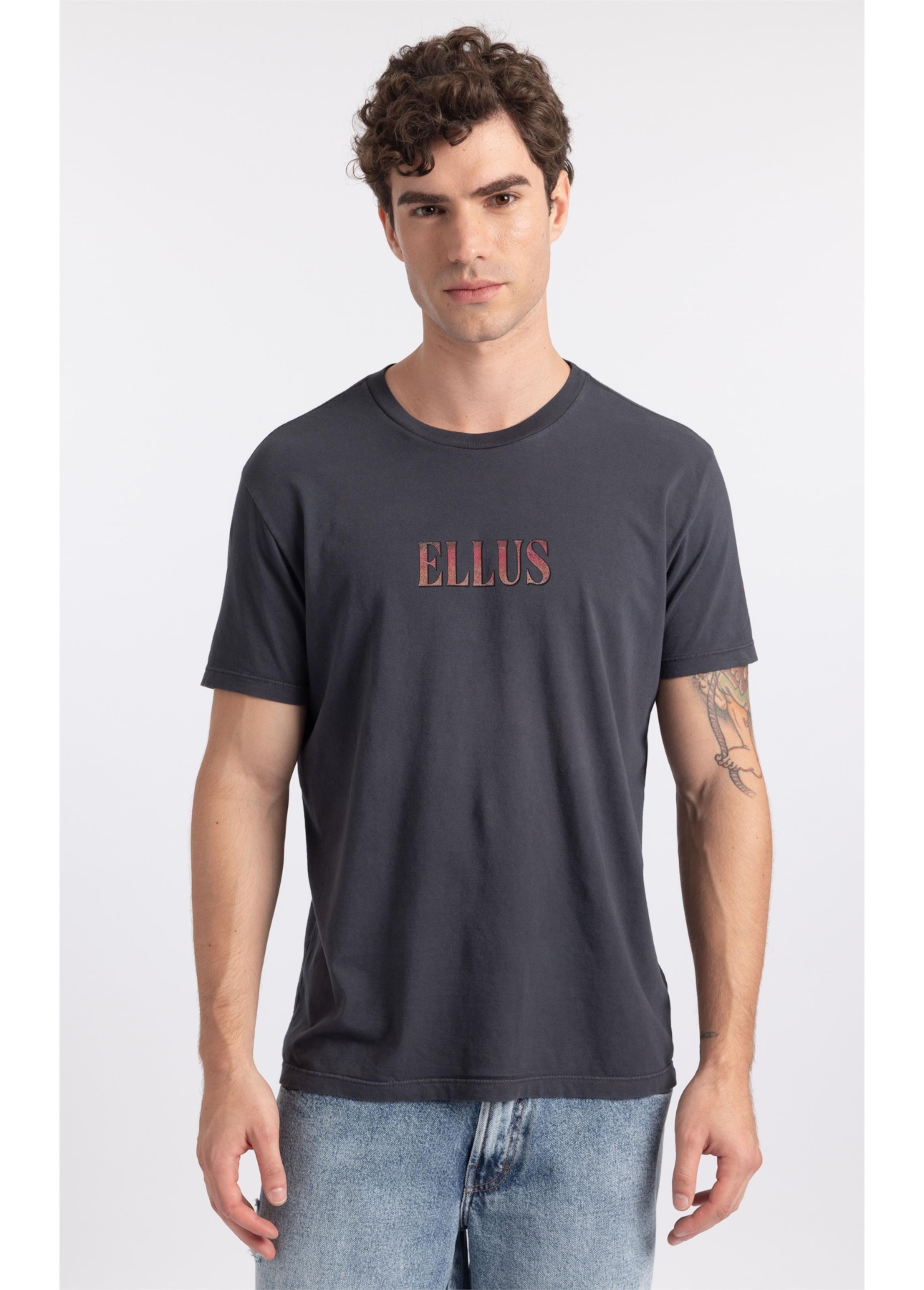 T-Shirt Silver Wing Classic Cinza Medio