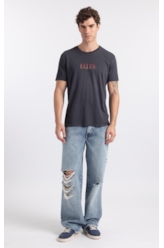 T-Shirt Silver Wing Classic Cinza Medio