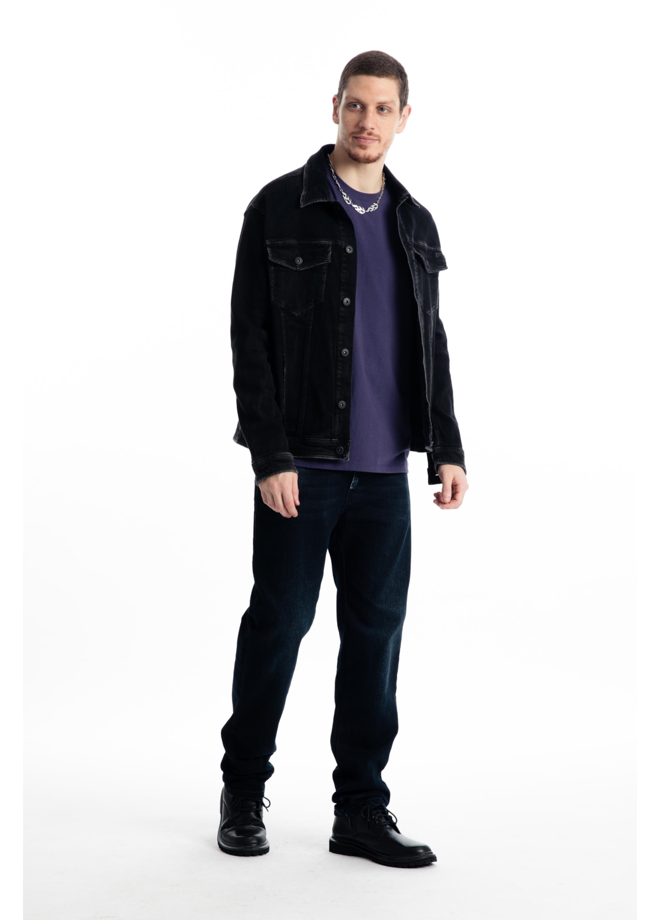 T-Shirt Slim Made To Last Old Purple