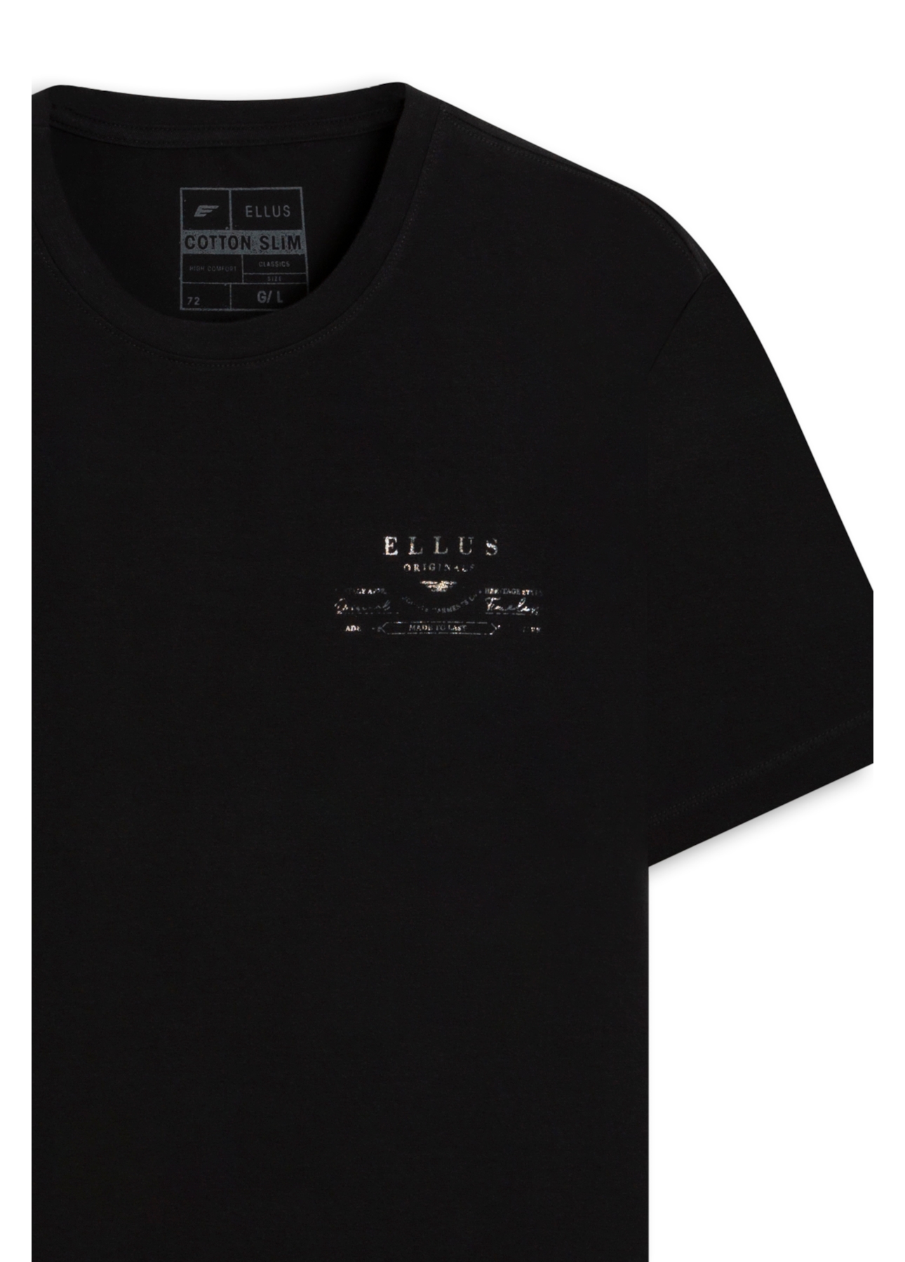 T-Shirt Slim Made To Last Preto