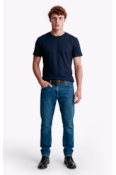 T-Shirt Snake Lace Dark Navy