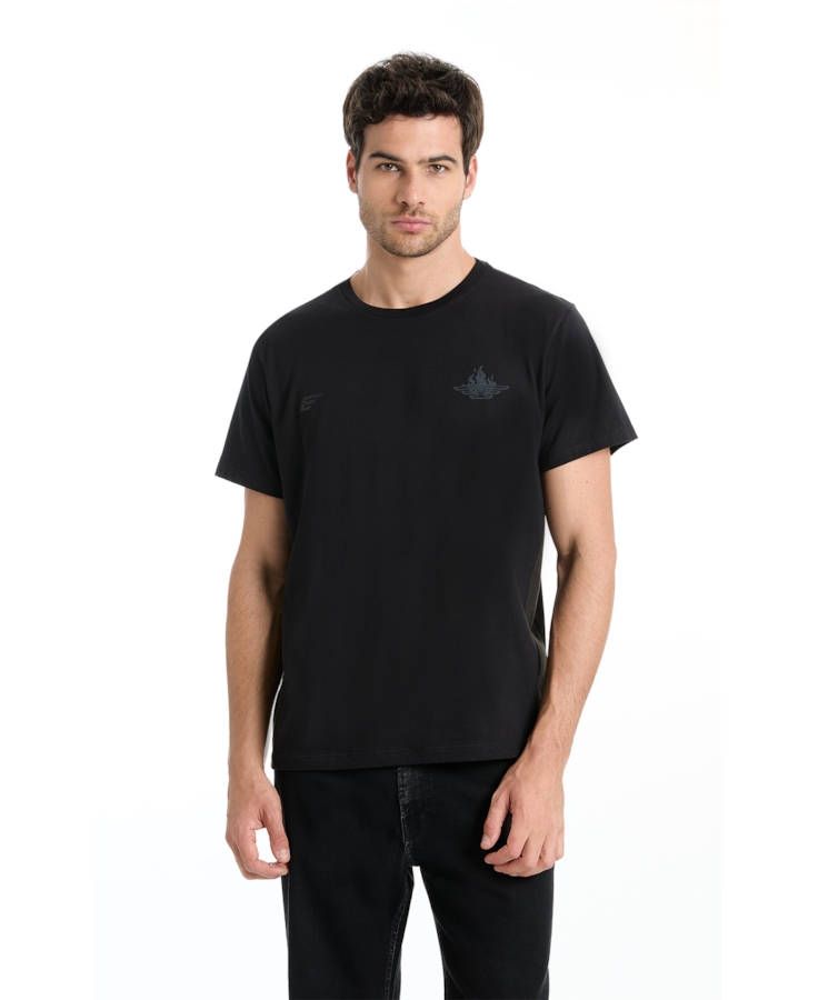 T-Shirt Sport Dlx Easa Preto