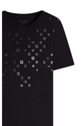 T-Shirt Sport Dlx  Mania Preto