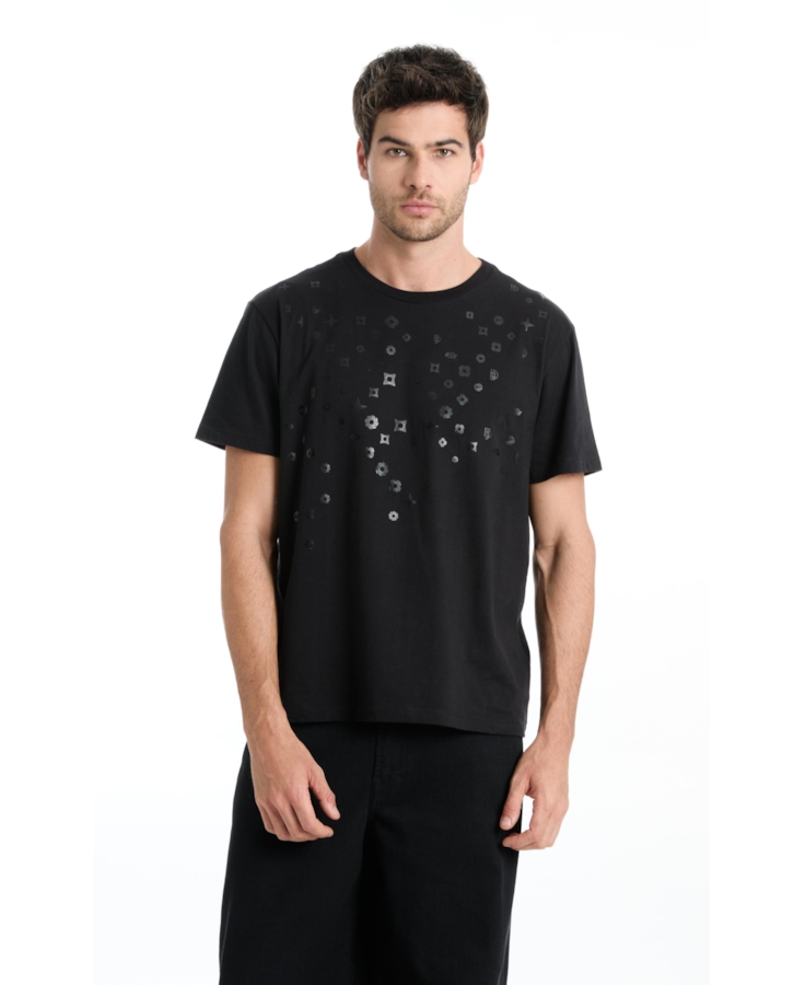 T-Shirt Sport Dlx  Mania Preto