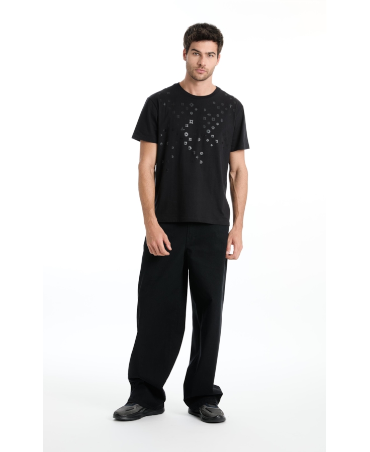 T-Shirt Sport Dlx  Mania Preto