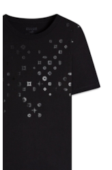 T-Shirt Sport Dlx  Mania Preto