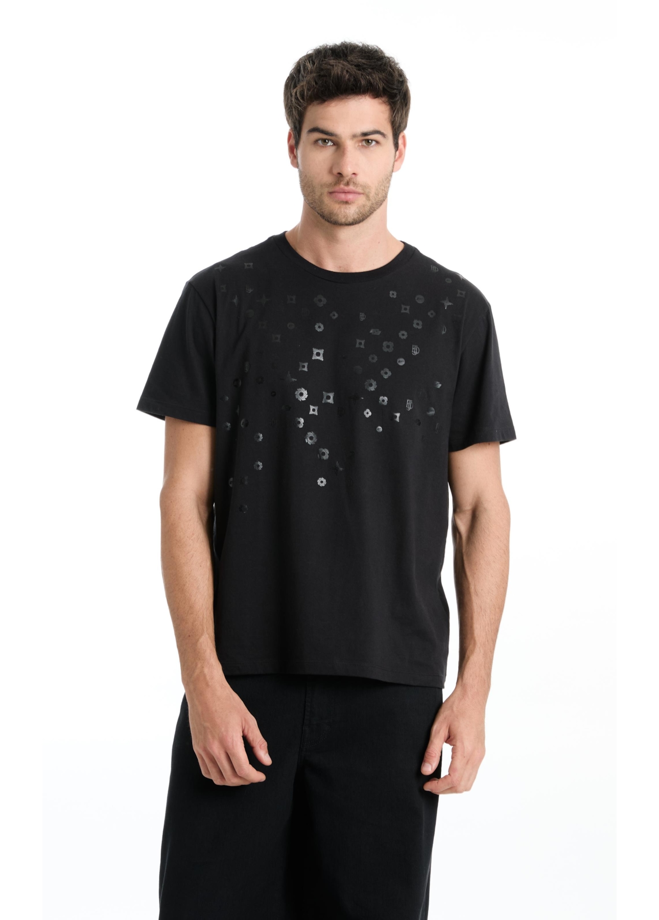 T-Shirt Sport Dlx  Mania Preto