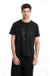 T-Shirt Sport Dlx  Mania Preto