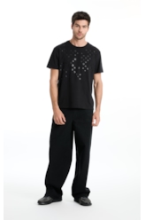 T-Shirt Sport Dlx  Mania Preto