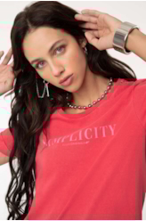 T-Shirt Stone Simplicity Vermelho