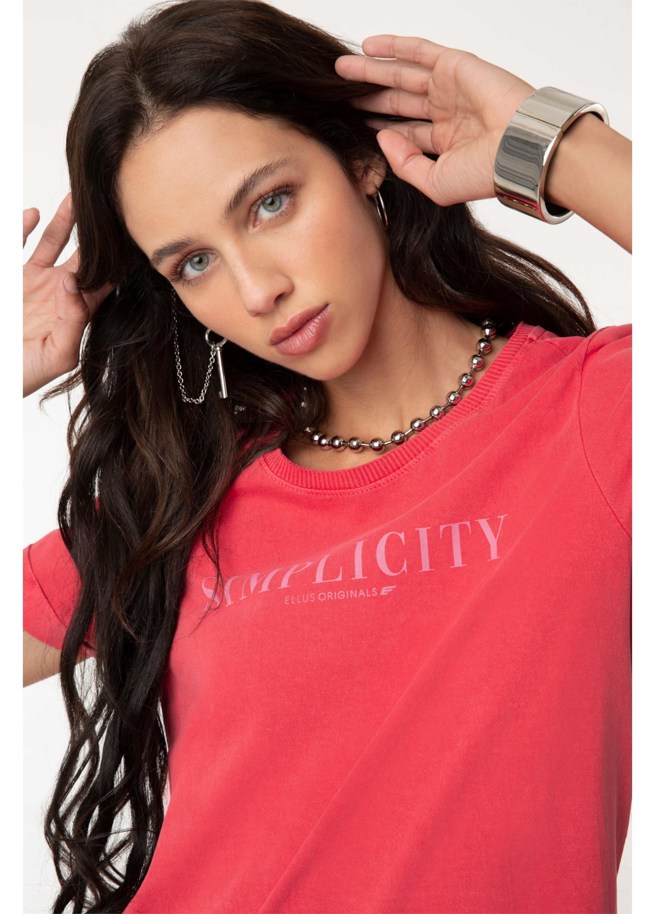 T-Shirt Stone Simplicity Vermelho