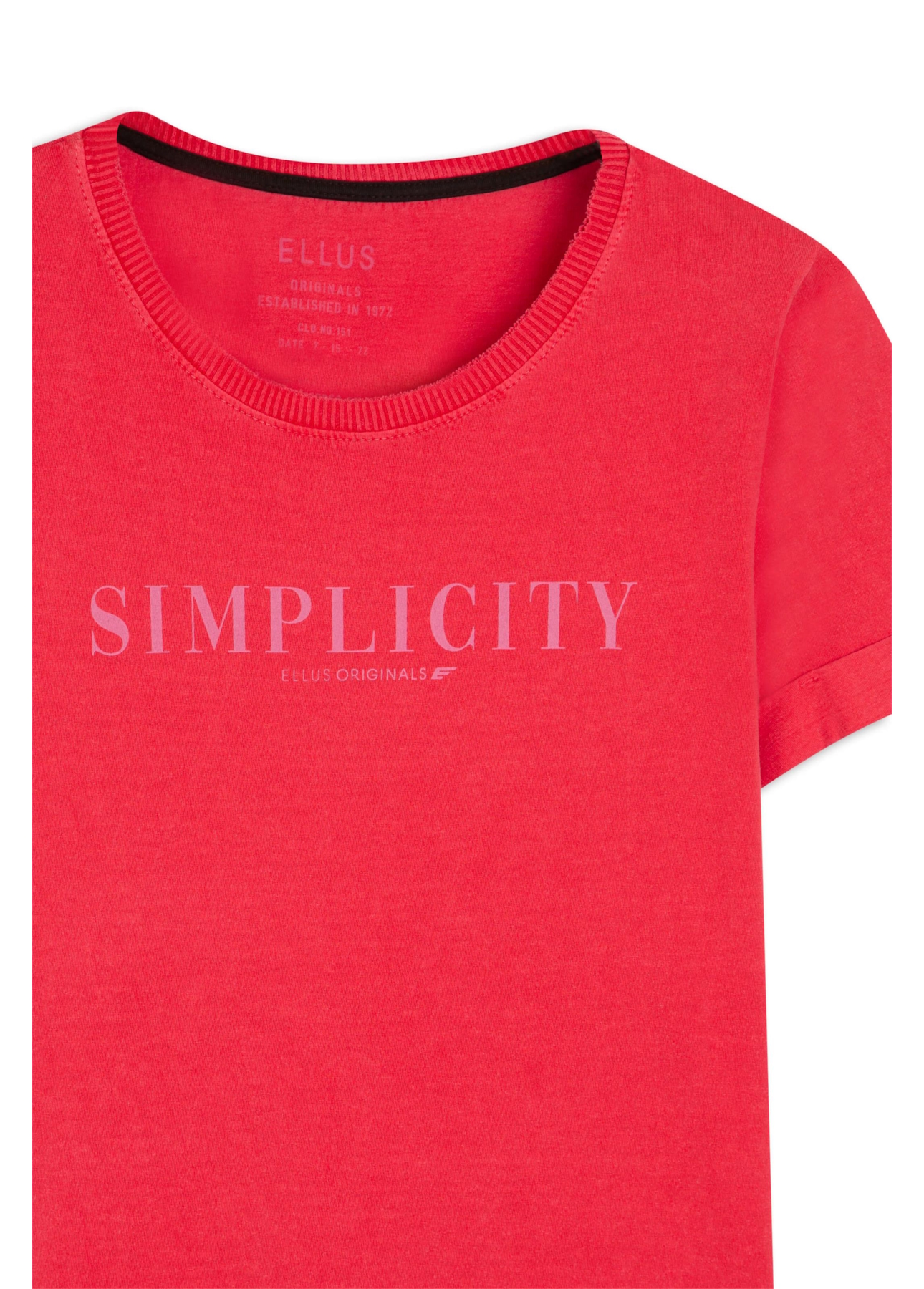 T-Shirt Stone Simplicity Vermelho
