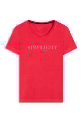 T-Shirt Stone Simplicity Vermelho