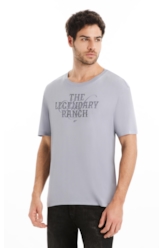 T-Shirt Surf Ranch Blue Vintage