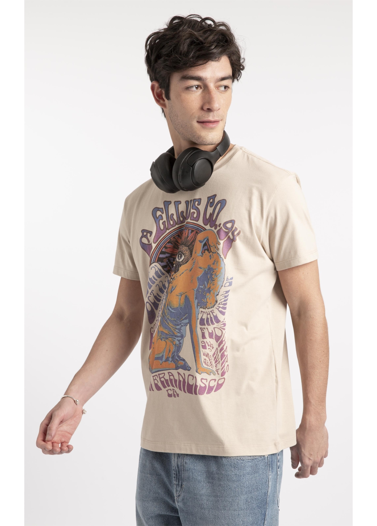 T-Shirt The Ellus Co Classic Bege