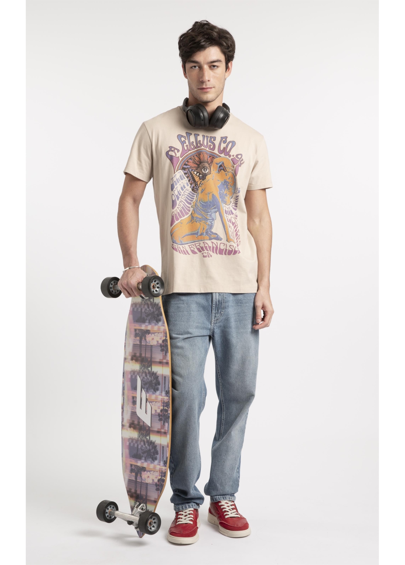 T-Shirt The Ellus Co Classic Bege