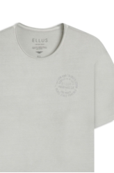 T-Shirt Touch Washed Rebel Forever Cinza Claro