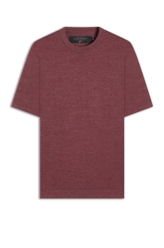 T-Shirt Tricot Cotton Blend Vinho