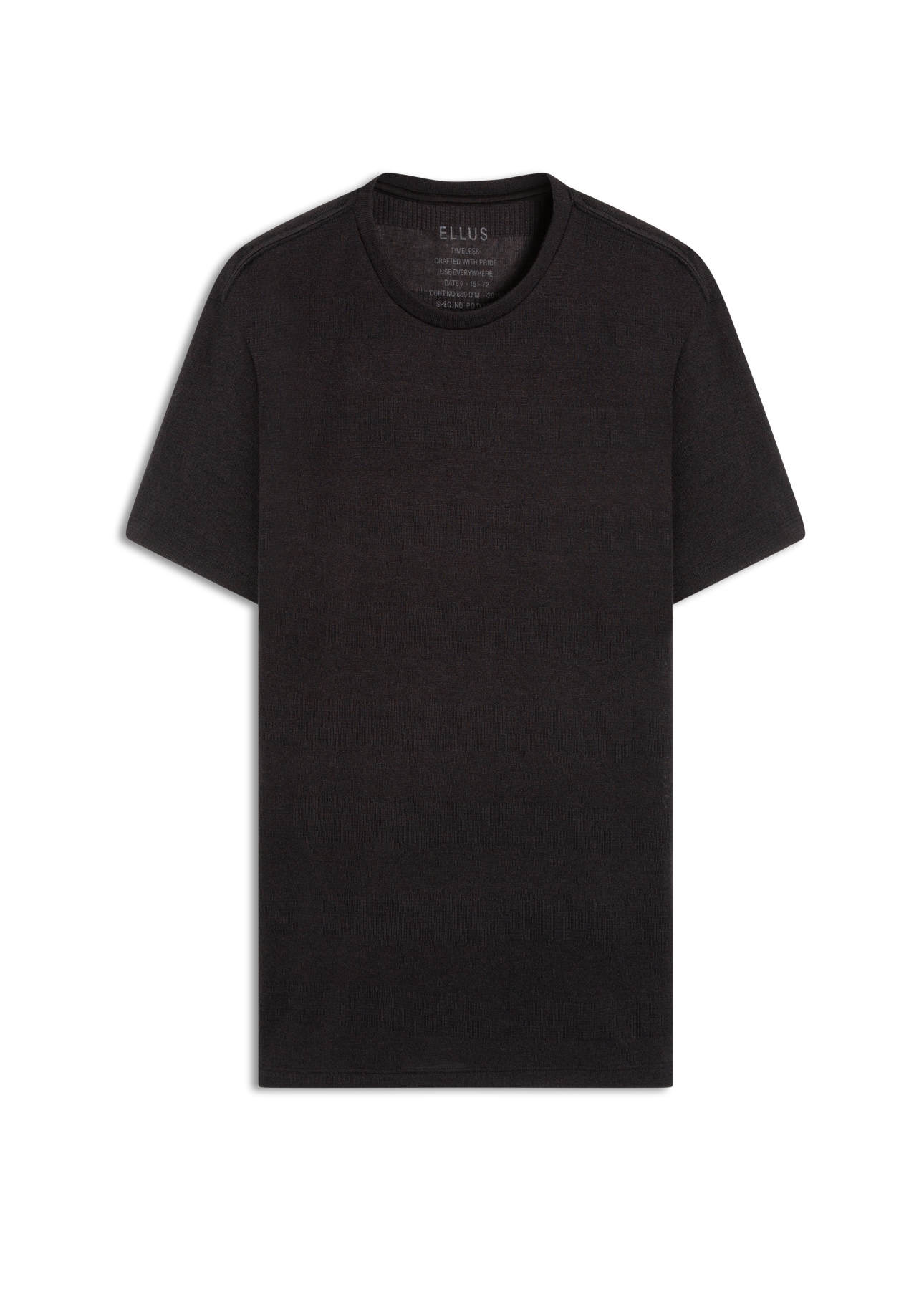T-Shirt Tricot Ellus Essentials Preto