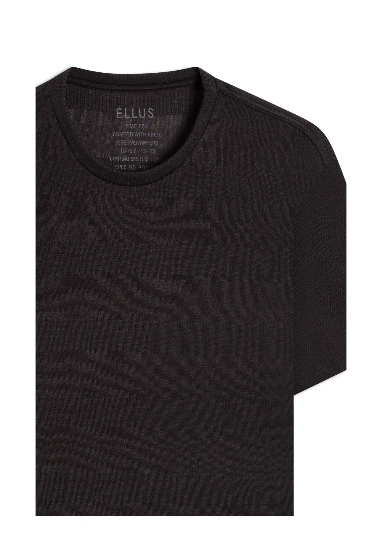 T-Shirt Tricot Ellus Essentials Preto