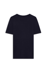T-Shirt Tricot Fine Ellus Metal Dark Navy