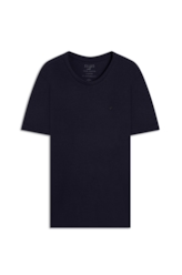 T-Shirt Tricot Fine Ellus Metal Dark Navy