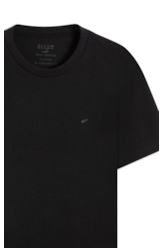 T-Shirt Tricot Fine Ellus Metal Preto