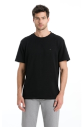 T-Shirt Tricot Fine Ellus Metal Preto