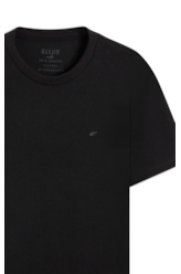 T-Shirt Tricot Fine Ellus Metal Preto