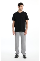 T-Shirt Tricot Fine Ellus Metal Preto
