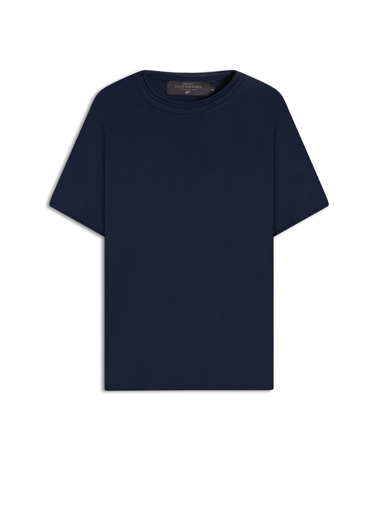 T-Shirt Tricot Techno Unfinished Dark Navy