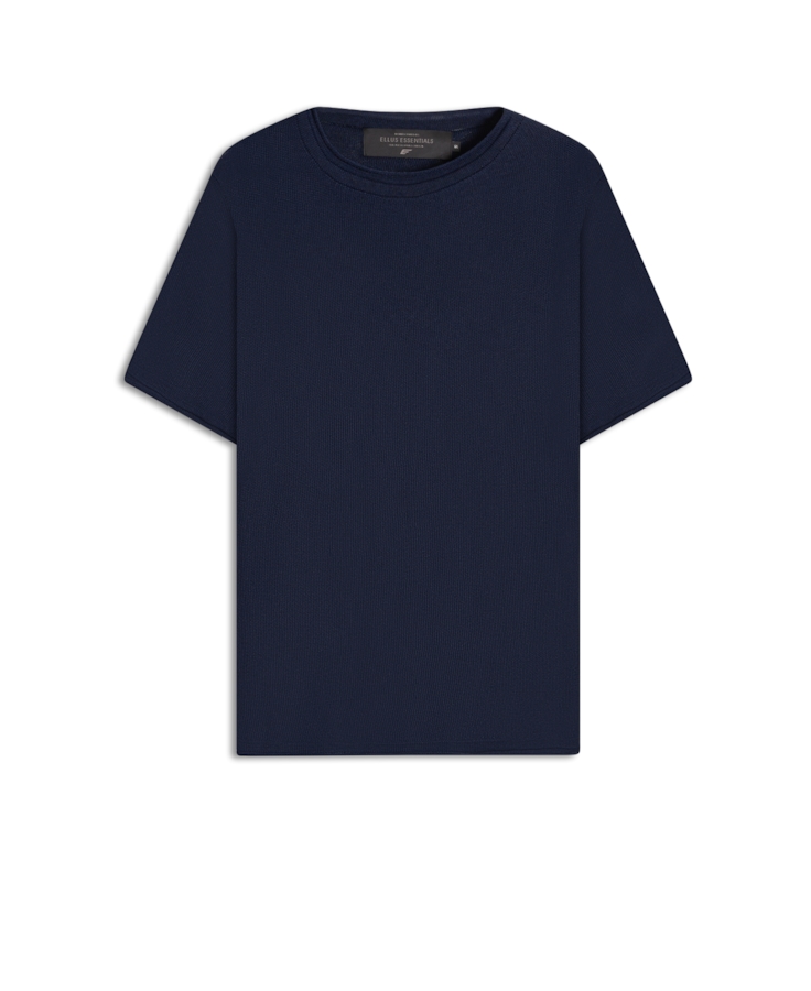 T-Shirt Tricot Techno Unfinished Dark Navy