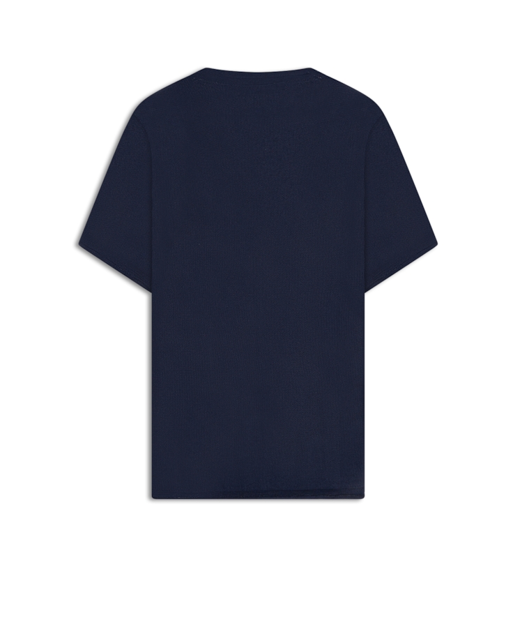 T-Shirt Tricot Techno Unfinished Dark Navy