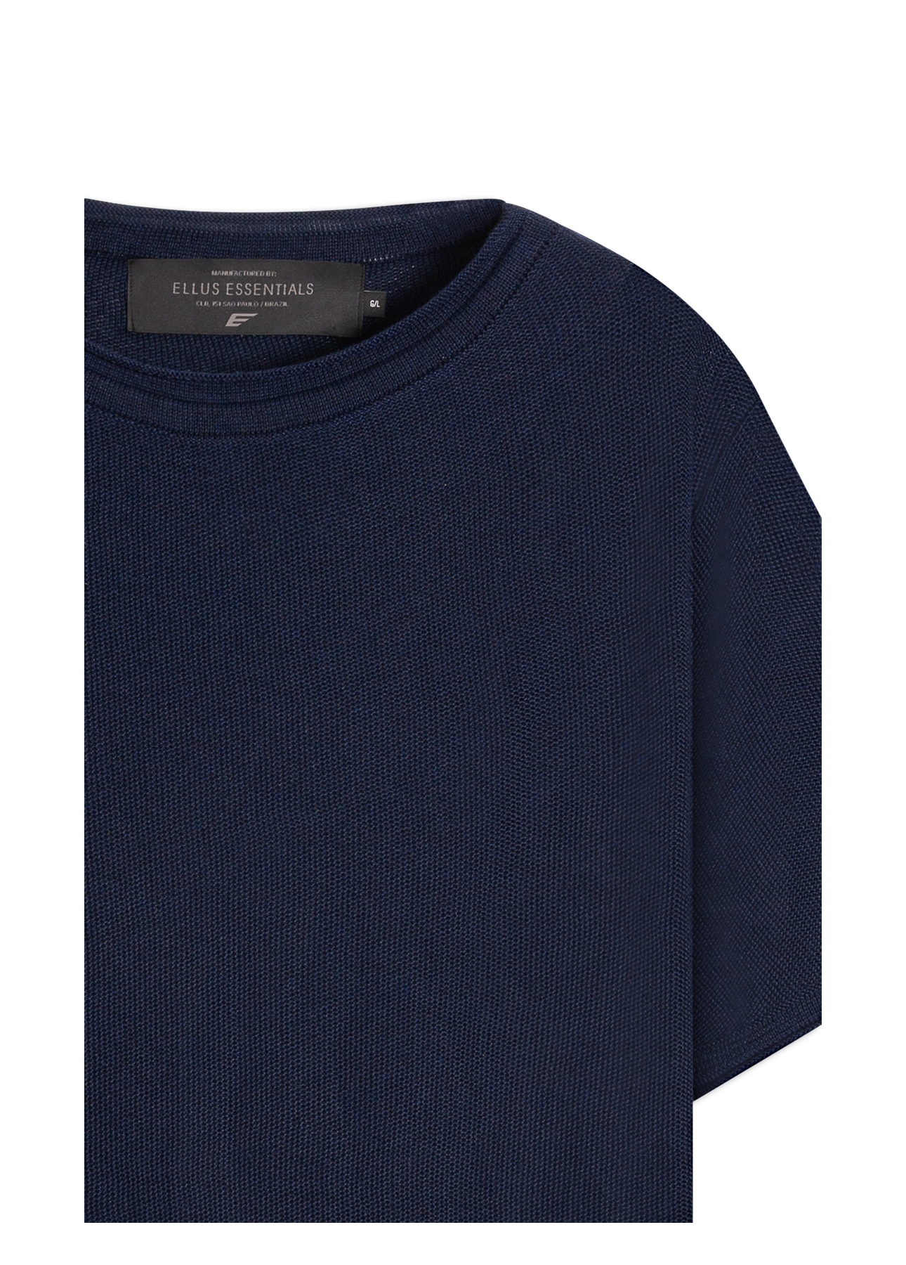 T-Shirt Tricot Techno Unfinished Dark Navy