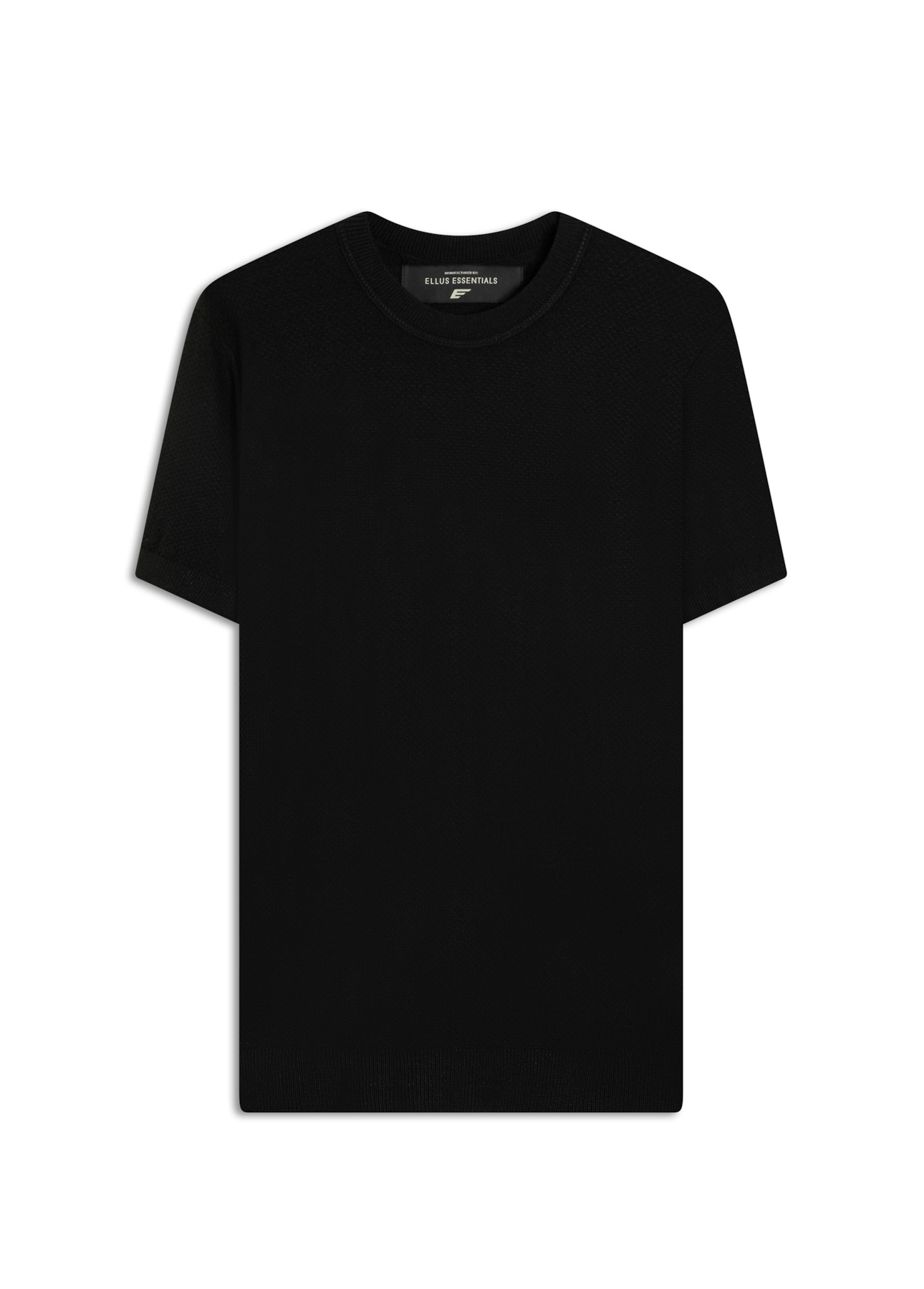 T-Shirt Tricot Visco Blend Ellus Preto