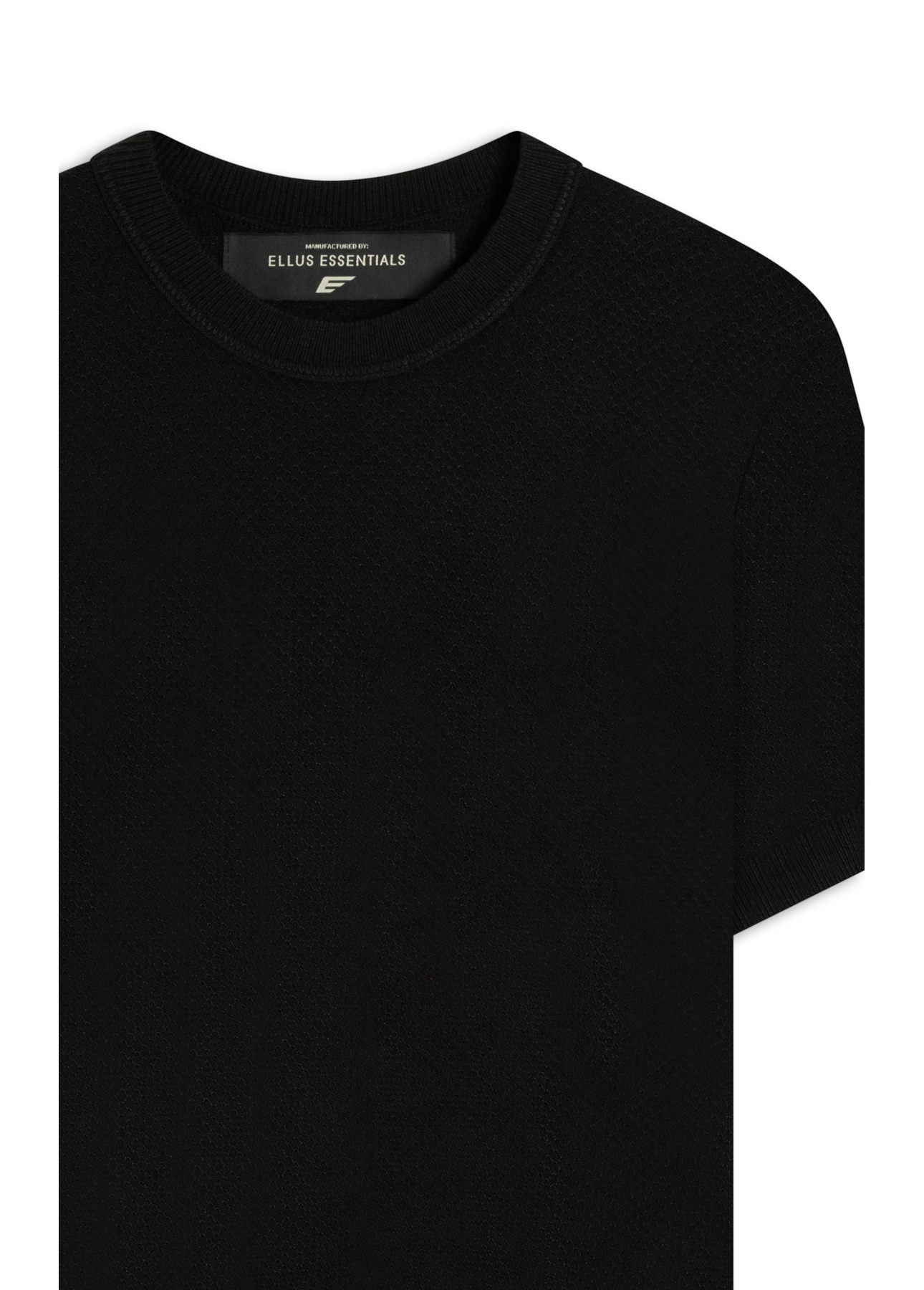 T-Shirt Tricot Visco Blend Ellus Preto